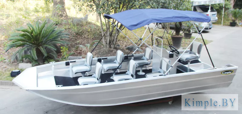 Продажа алюминиевых лодок фирмы Kimple для рыбалки и отдыха 5